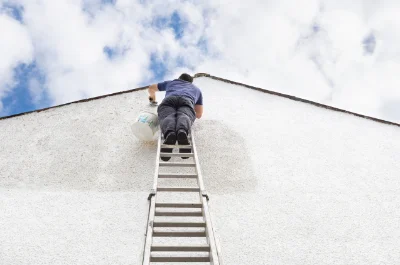 Peinture extérieure à Ferrières-les-Verreries — façades et ravalement